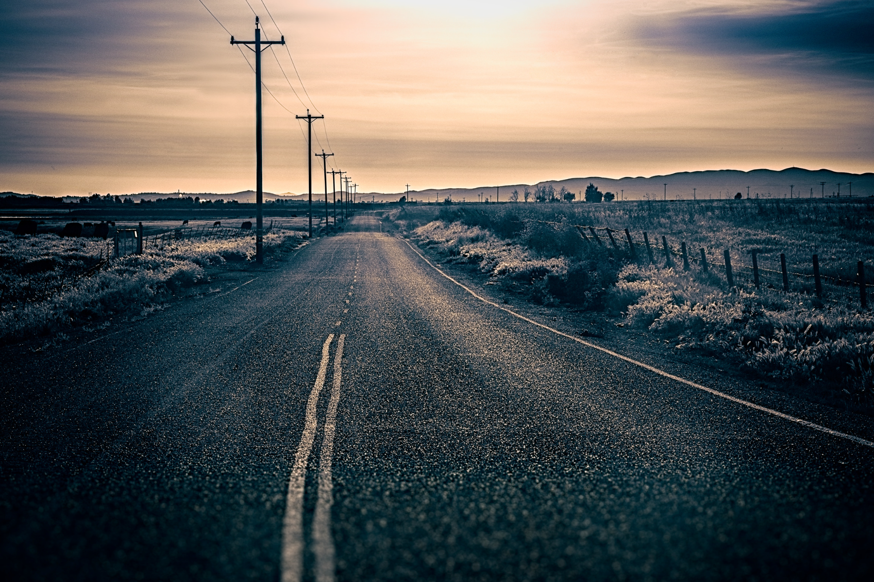 Road dark background Untitled (6 × 4 in)